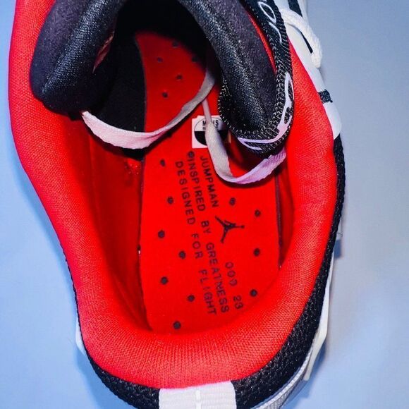 Jordan Air NFH 'White Chile Red' CZ3984-102 Men's 13 - Picture 9 of 11